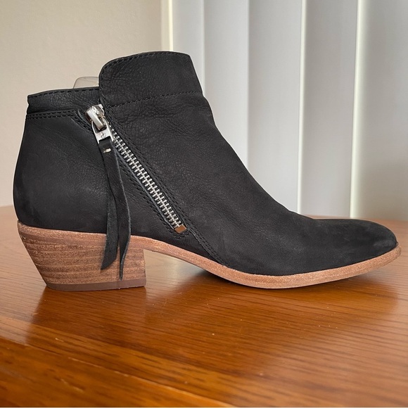 Sam Edelman Packer Leather Ankle Bootie Size 7 - Picture 5 of 14